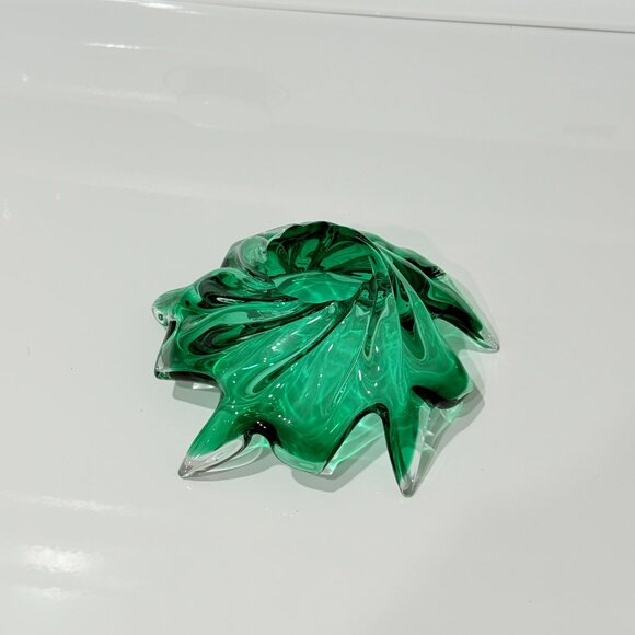 Vintage Bohemian Czech Chribska Art glass Bowl by Joseph Hospodka - Picture 4 of 11